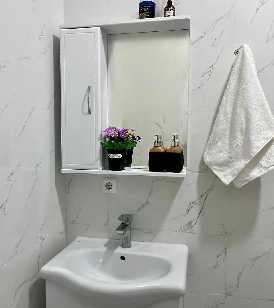 Spacious Apartment On The 7Th Floor With A View Of The Football Field Almaty 0*,